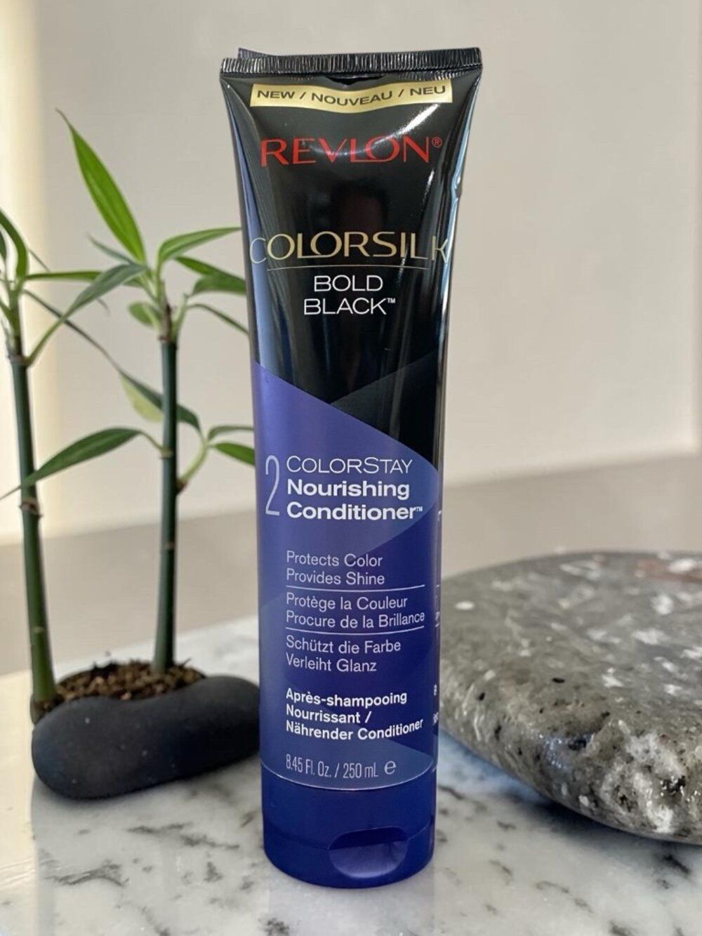 Revlon Colorsilk Care Conditioner, Black, 8.45 Fluid Ounce